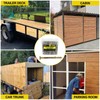 FMhotu #12 x 2-1/2" Trailer Deck Screws, Self-Tapping Sheet Wood