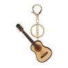 MoonEmbassy Keychain, Guitar, Miniature Guitar, Musical Instrument Gift with Case
