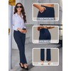 JEKAOYI Womens High Waist Dress Work Pants Stretchy Straight Leg