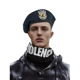 thecostumebase Resident Beret Stars Jill Valentine Navy Blue Biohazard (L)