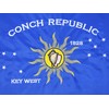 12x18 Embroidered Conch Republic Independence Secession Boat/RV/Bike Flag from Key