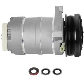 ECCPP A/C Compressor with Clutch 1994-1996 Fit for Buick Commercial Chassis 5.7L 1993-1997 Fit for Pontiac Firebird 5.7L AC Compressor