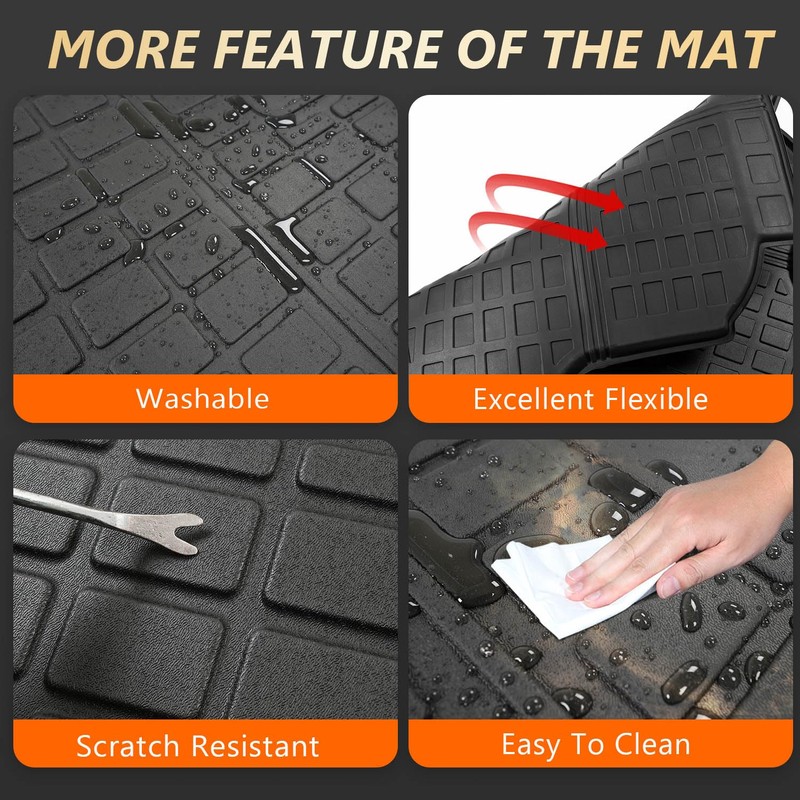 powoq Cargo Mat Compatible with 2012-2016 Honda CRV Trunk Mat