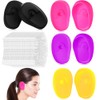 Callaron Juego Orejeras Silicona Reutilizables Teñir Cabello Ideales Peinarse Ducha