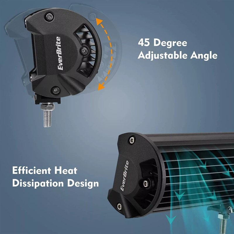 EverBrite 20" Spot Flood Combo LED Light Bar 420W 6