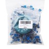 KINGCENT 100PCS Blue Plastic Meter Seal Sets Security Lock Fake