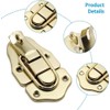 Hardware Buckle Kit, 4 Pack Chest Latches Hardware Gold Hasp