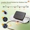 addlon 33(27+6) FT Solar String Lights Waterproof,Patio Lights Solar Powered