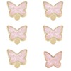 MOROBOR Decorative Butterfly Kitchen Cabinet Knobs, 6 Pack Creative Dresser