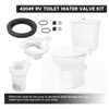 Thetford 42049 Water Valve Style II Kit, Aqua