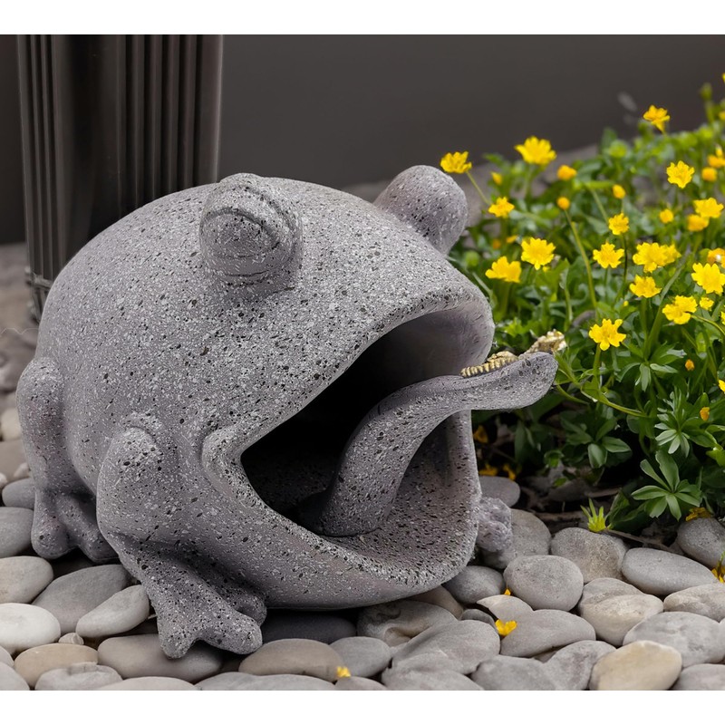 Teaeeno Frog Gutter Downspout Extension Decorative, Animal Gutter Extension Decor