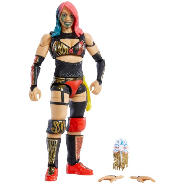 WWE Asuka Elite Collection Action Figure, 6-in Posable Collectible Gift for WWE Fans Ages 8 Years Old & Up​
