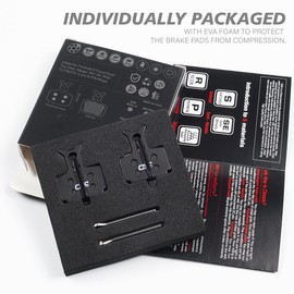 CNCLOL Bike Disc Brake Pads for Formula R1 RX T1 T1S RO C1 CR1 R1R CR3 TheOne FR Mega, Resin Organic