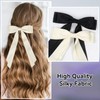 2 Pack Bow Hair Clips, Large Hair Bows for Girls
