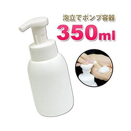 toysfan Foaming Pump Bottle, 11.8 fl oz (350 ml), Foaming Soap Dispenser, Refill Liquid Soap, Shampoo Body Soap, Foam Pump Container, Separate Liquid Soap, etc