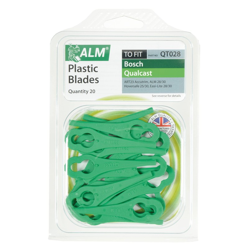 ALM Lawn Mower Plastic Blades Hoversafe