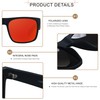 LYZOIT Extra Large Sunglasses for Big Wide Heads Mens Polarized