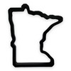 Minnesota State Cookie Cutter with Easy to Push Design (4