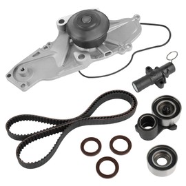 VANJING Timing Belt Kit with Water Pump Compatible with 2003-2018 Honda Accord Crosstour Odyssey Pilot Ridgeline, Acura MDX RDX RL TL TSX ZDX Saturn Vue 3.0L 3.5L 3.7L Replaces TKH002 TCKWP329