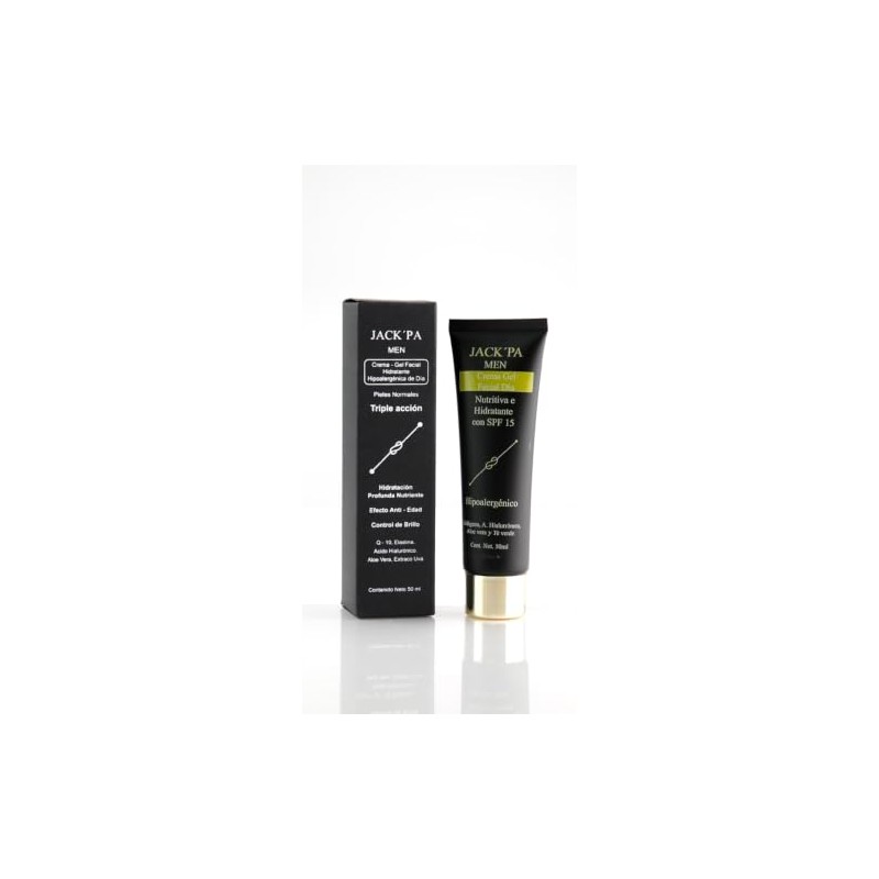 Crema Gel Día Hidratante Hipoalergénico Jack