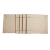Handmade Hemstitched Natural Rectangle Lace Table Runners, Dining Festival Holiday