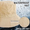 NPQQUAN Waterproof Quick Dry Bucket Hats for Woman Men Packable