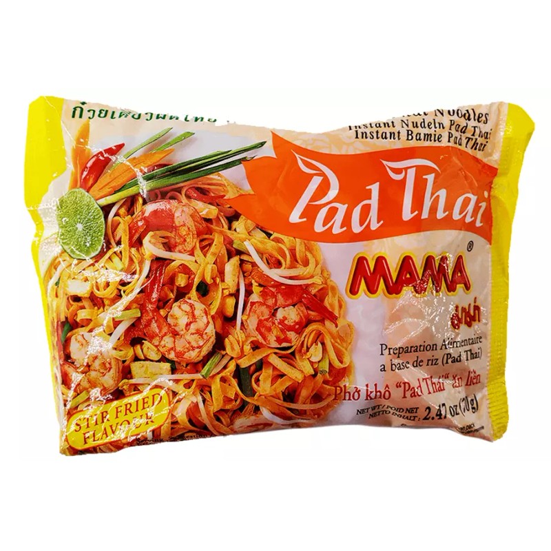 Mama Instant Pad Thai Noodles 2.47 oz x 5 Packs