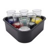 6pcs Billiards Pool Balls Shot Glasses Set Multicolor Pool Balls