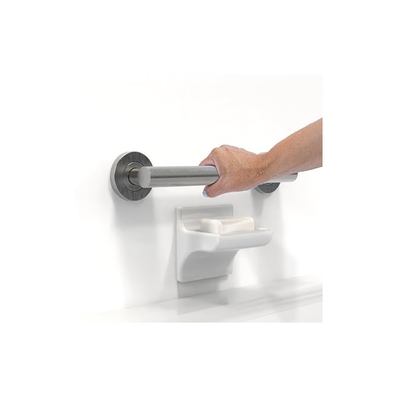 ADA Compliant Grab Bar, 500lbs Weight Support for Bath Safety