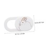 Angoily 3pcs Webcam Slider Privacy Cover Cartoon Design Webcam Blocker