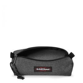 Eastpak Benchmark Single Pencil Case, black denim