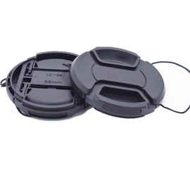 58mm Lens Cap for Camera Compatible with All 58mm Lenses and Other DSLR Cameras (58mm Camera Lens Cap)