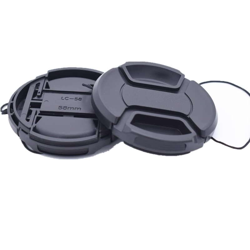 58mm Lens Cap for Camera Compatible with All 58mm Lenses