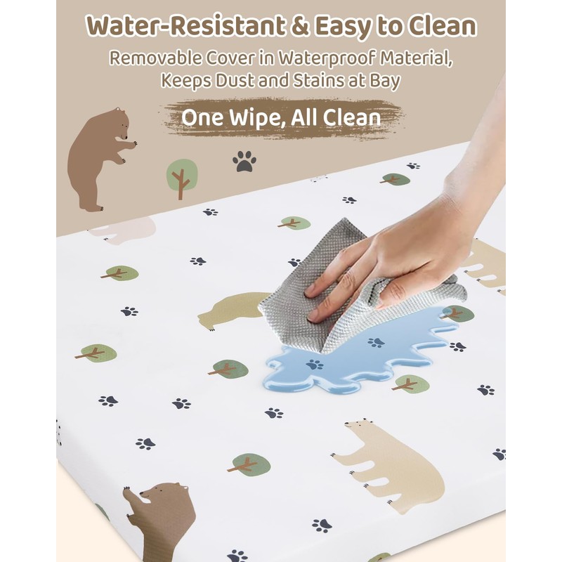 lasoftan Pack and Play Mattress - 38" x 26" Soft
