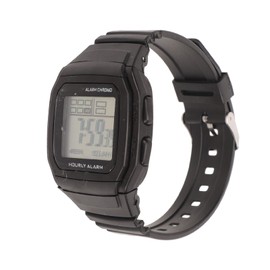VGEBY Digital Watch, Multifunction Digital Chronograph with Adjustable Strap, Shockproof, Waterproof, Classic Retro Digital Watch for Students and Men, golden, Retro-Golden