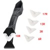 5-in-1 Silicone Caulking Tool Kit for Sealant Finishing – Reusable