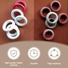 16 Pack Small Bumper Pool Rubber Rings,Bumper Pool Table Replacement