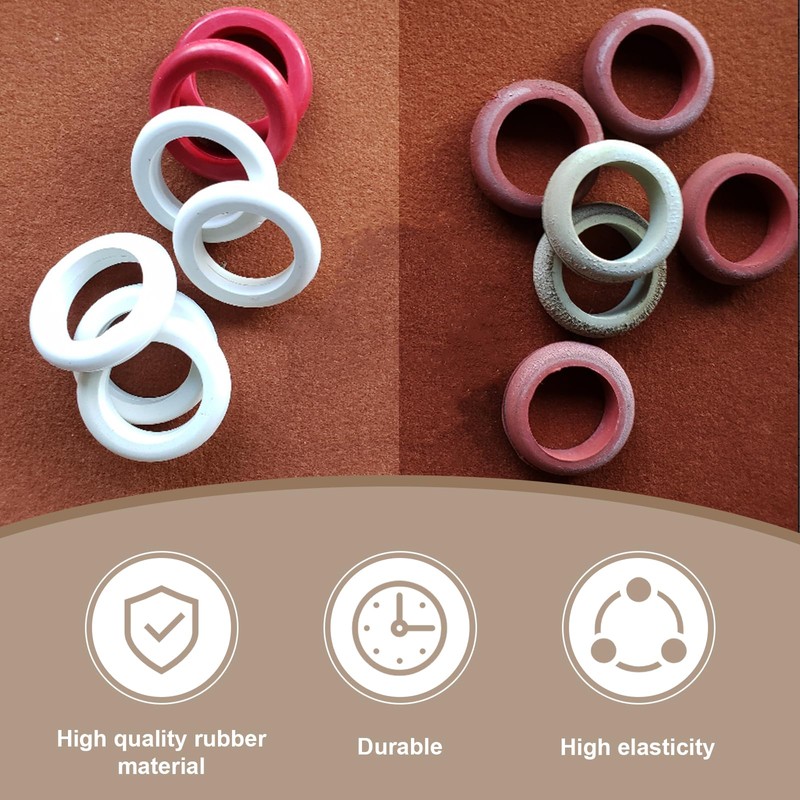 16 Pack Small Bumper Pool Rubber Rings,Bumper Pool Table Replacement