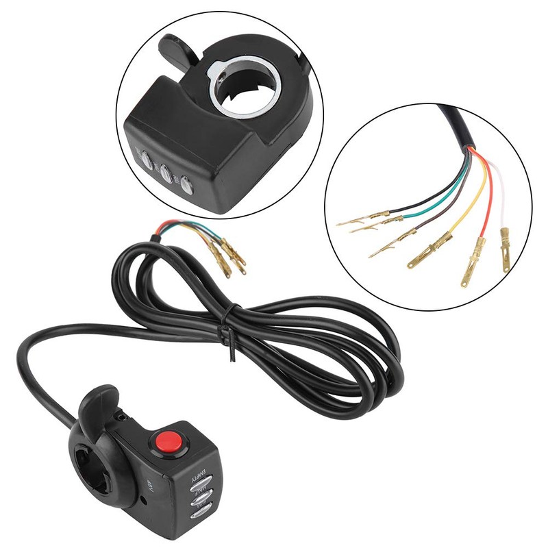 Thumb Control Throttle Assembly, Throttle Speed Control 48V Control Thumb