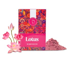 AATMANA Lotus Powder, Nelumbo Nucifera, Natural Skin Care, Natural Skin Care, Rich in Antioxidants, Natural Lotus Flower Powder for Hair and Skin