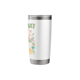 ROSEMARY Name Cute Retro Girls Wildflower ROSEMARY Name Stainless Steel Insulated Tumbler