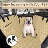 NECKORY Dog Car Seat Cover, Durable Waterproof Scratch Proof Nonslip