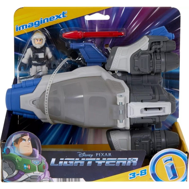 Imaginext Nave Espacial 22 Cm + Figura De Buzz Lightyear