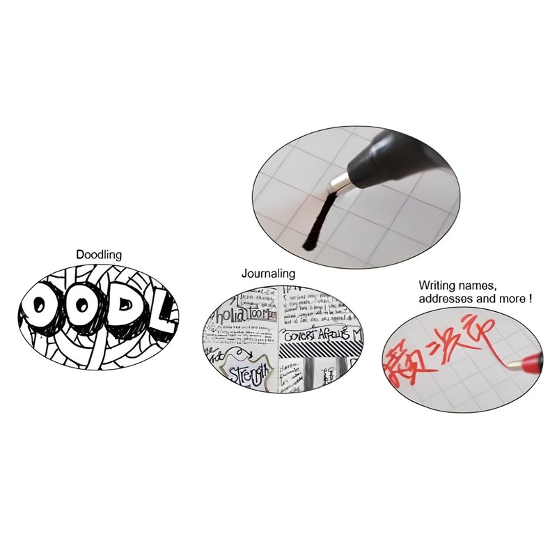 OHTO Fude Ball Bio 1.5 Rollerball Pen, Ultra-Bold 1.5mm, Water-Based