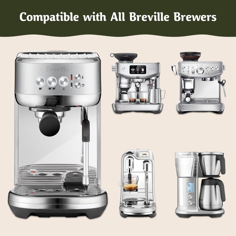 Breville Descaler (10 Uses) Specially Formulated for Your Breville Espresso