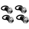 4Pcs Black Light Fixture Hooks Ring Nuts,Eye Nuts Lamp Nuts