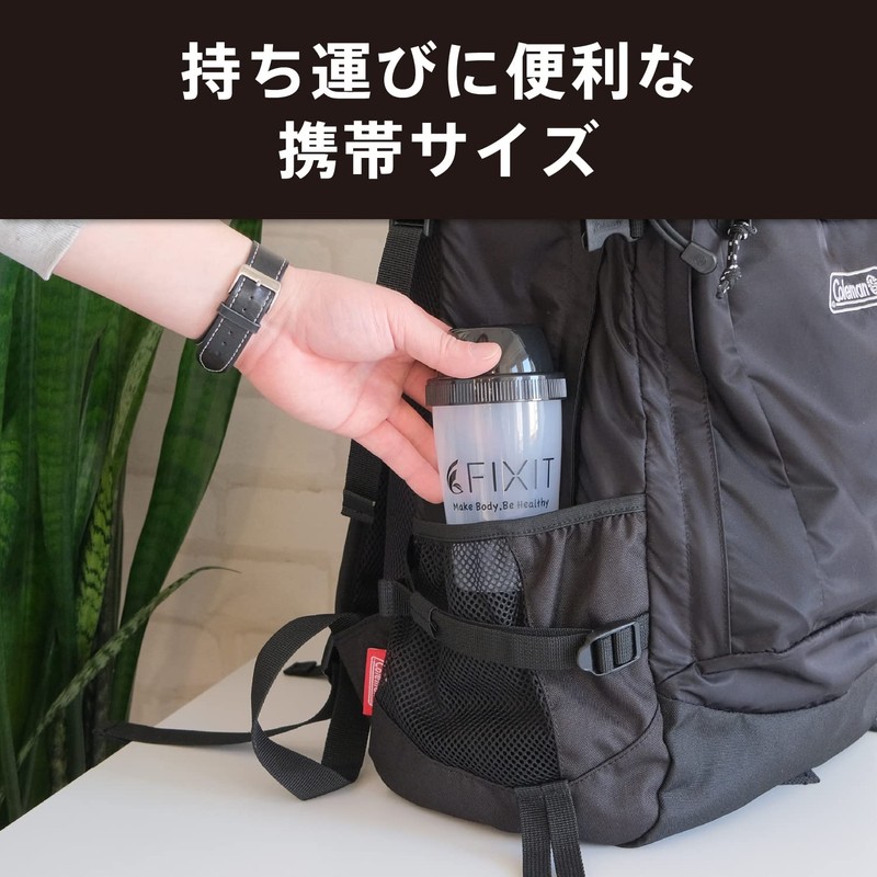 FIXIT Protein Shaker, 10.1 fl oz (300 ml), Whey Protein