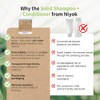 Niyok Natural Cosmetics - Champú sólido 2 en 1 +