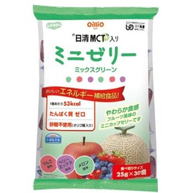 レナケアー 日清MCT入り ミニゼリー ミックスグリーン 25g×30個