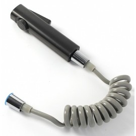 High-Pressure Bathroom Sprayer with Coiled Hose for Easy Cleaning DP73074